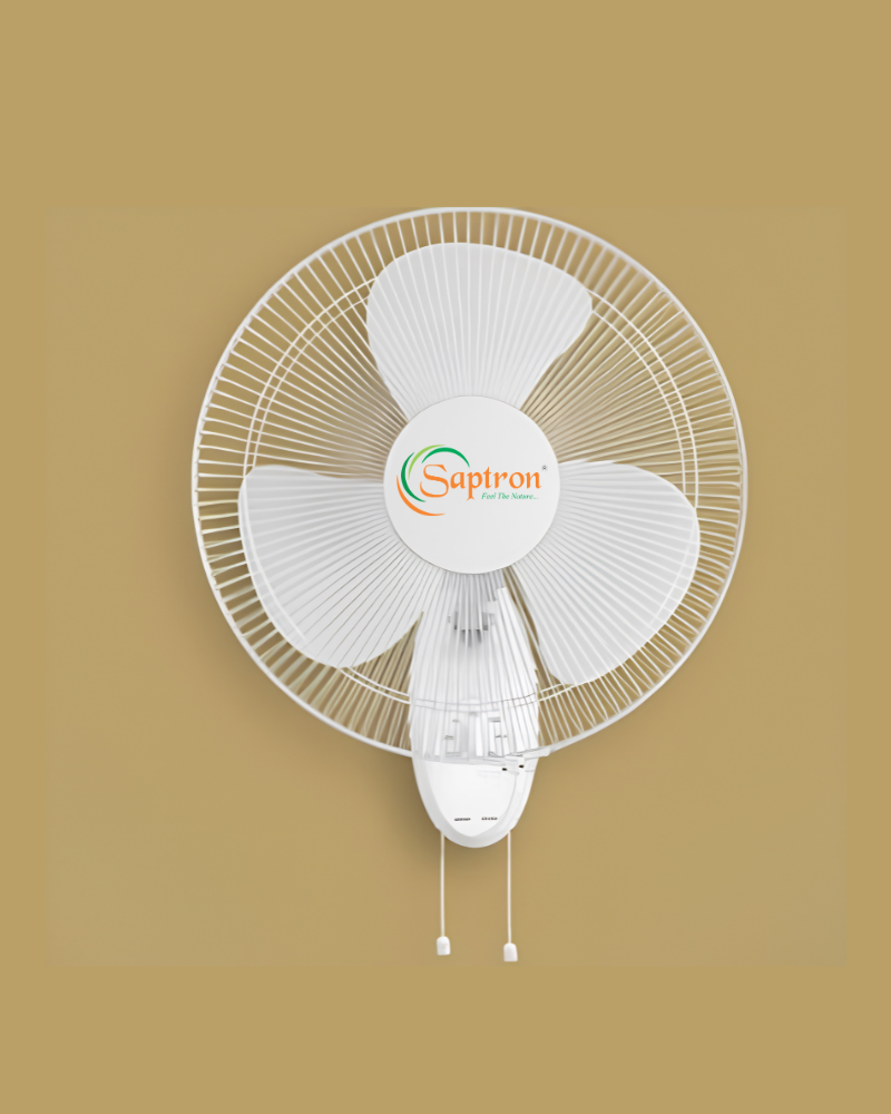SAPTRON Wall Fan 100W | Remote Controlled | 100% Aluminium Winding | White | 2 Years Warranty