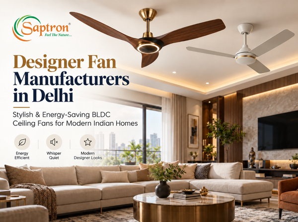 Designer Fan Manufacturer in Delhi – BLDC & Decorative Ceiling Fans