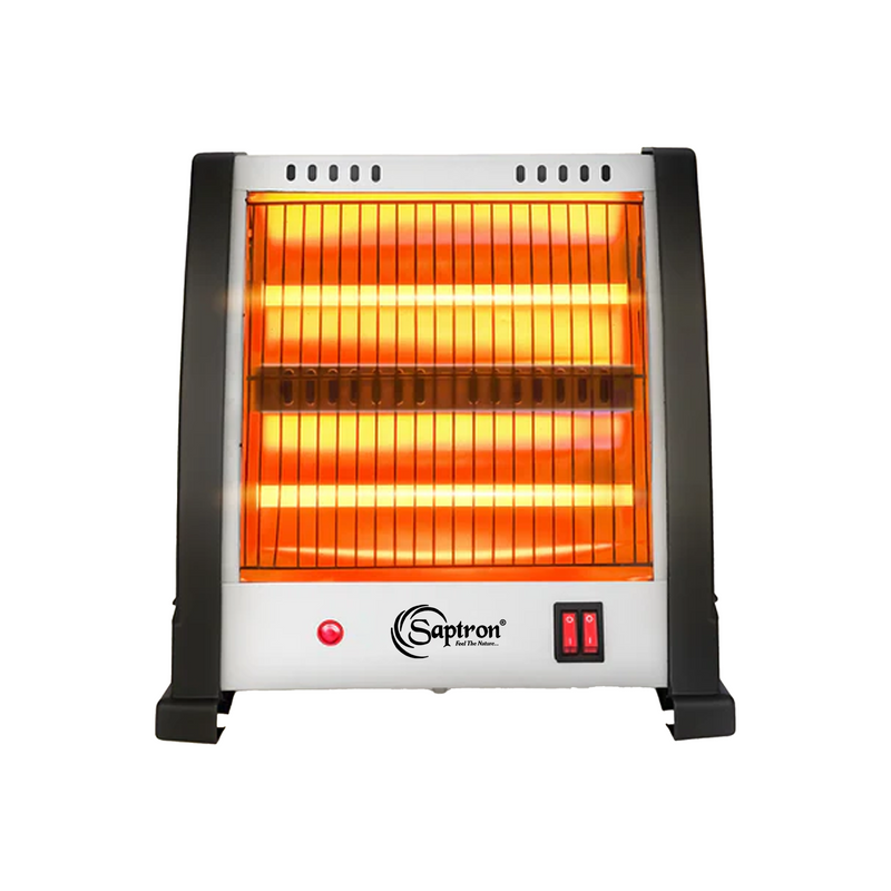 QUARTZ ROOM HEATER (FRONT BUTTON). Powerful 800W Performance.