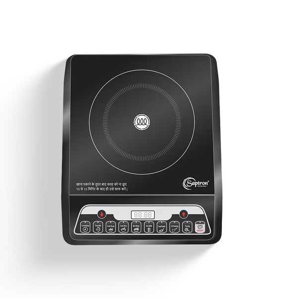 SAPTRON 1400 W  W Induction Cooktop Push Button (Black, TurboChef Max TBC1400 W )