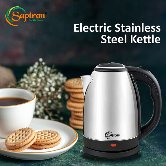 SAPTRON Insta Boil Pro Multi Cooker Electric Kettle (1.5 L, Silver)