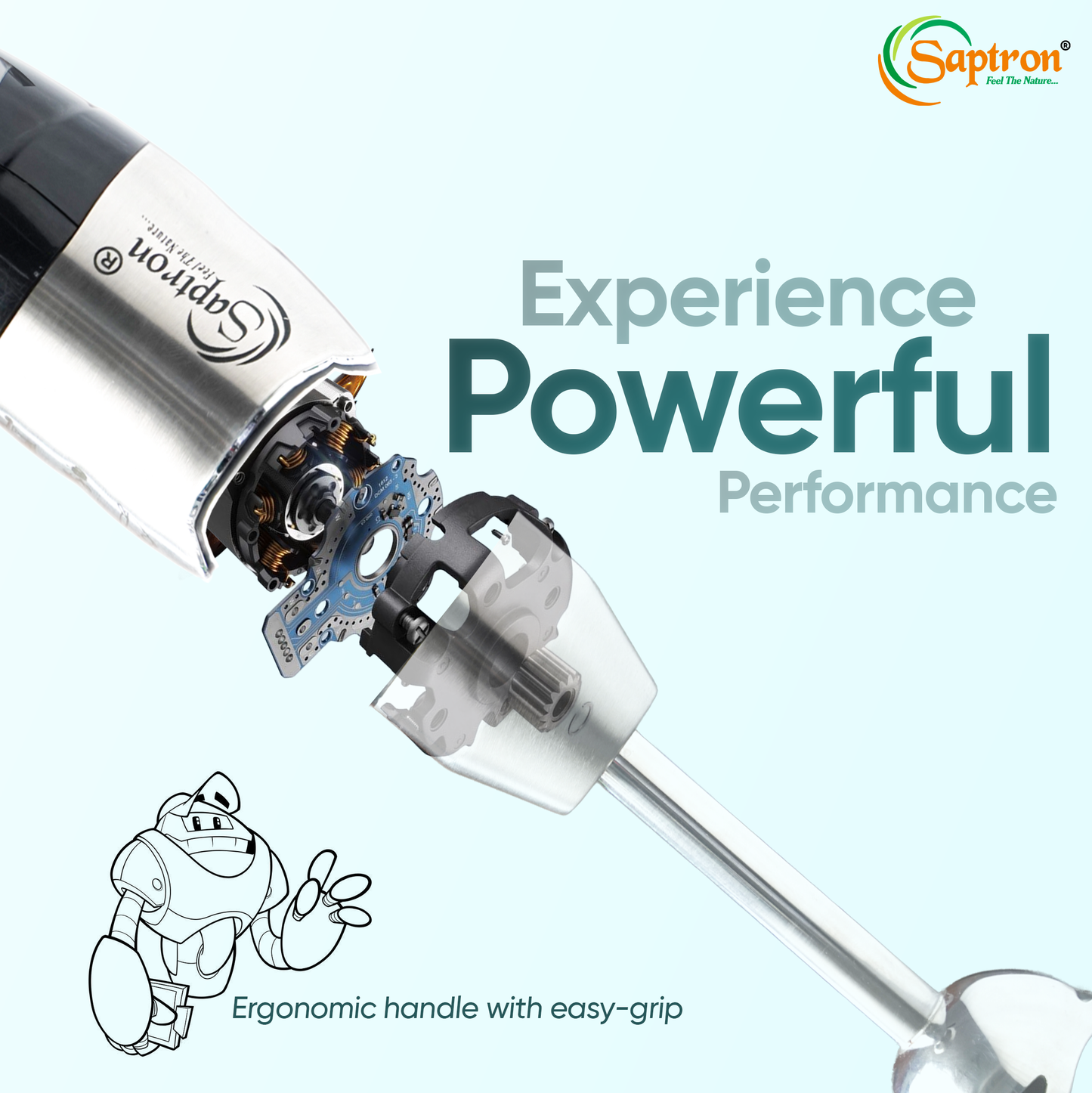 Hand Blender. Smooth Control. Powerful 1000W Performance.