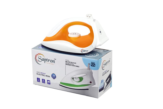 SAPTRON by SAPTRON BMW LIGHT WEIGHT 1000 W Dry Iron (Orange)