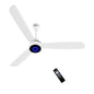 SAPTRON  AERO ONE(7 BLUE LED) 1200 mm BLDC Ceiling Fan with Remote Control (5 Star |3 Blades | White) with 2 Years Warranty