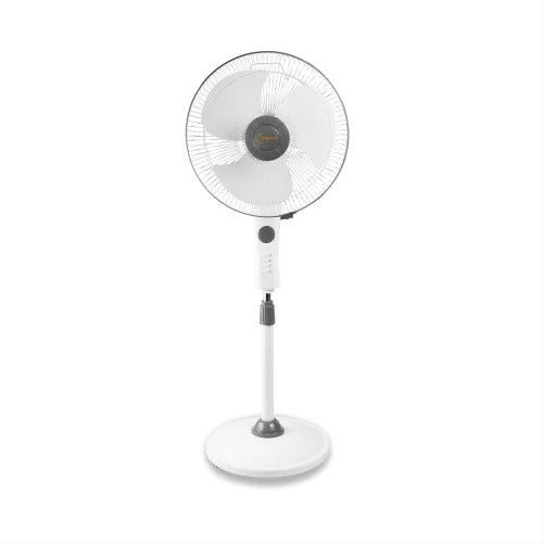 SAPTRON BLDC Pedestal Fan( VITARA ) with Remote Control - 2 Years Warranty (35W | 100% Copper | White)