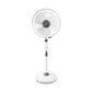 SAPTRON BLDC Pedestal Fan( VITARA ) with Remote Control - 2 Years Warranty (35W | 100% Copper | White)